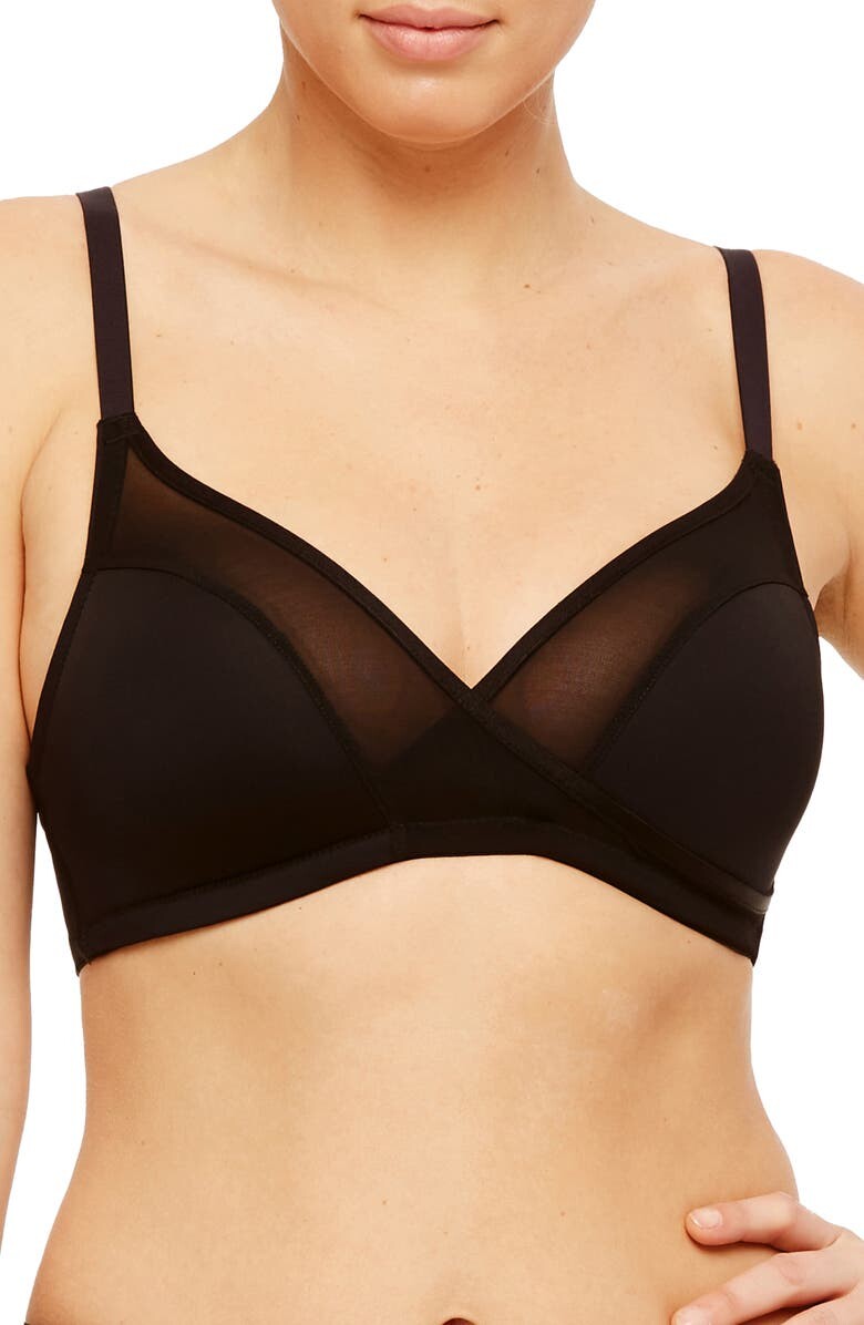 

Бюстгальтер без косточек Plus MONTELLE INTIMATES, черный
