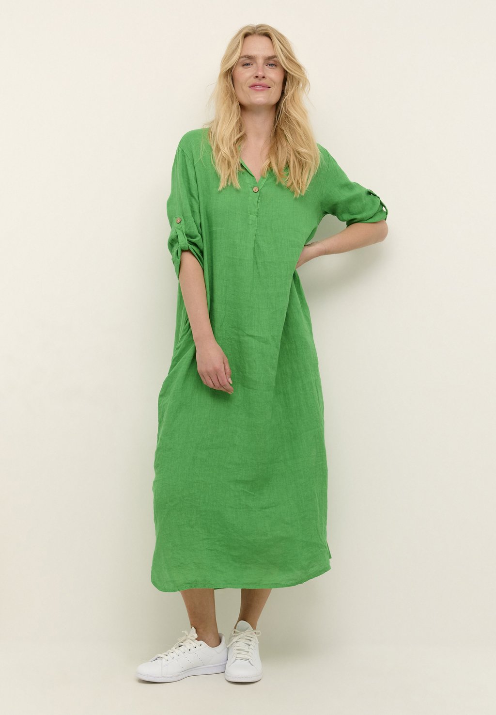Повседневное платье BELLIS Cream, цвет verde prato