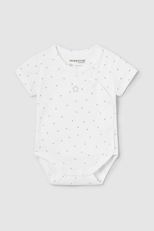 

Хлопковое боди для новорожденных Mayoral Newborn, синий