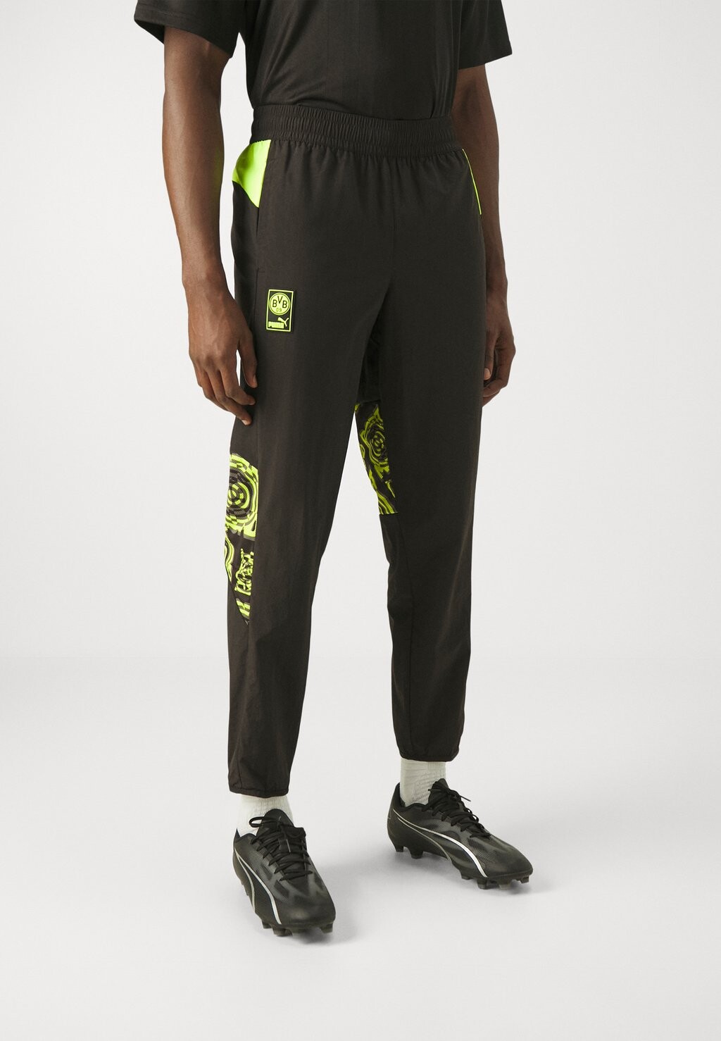 

Спортивные брюки Bvb Borussia Dortmund Ftblnrgy Pants Puma, цвет puma black/yellow alert