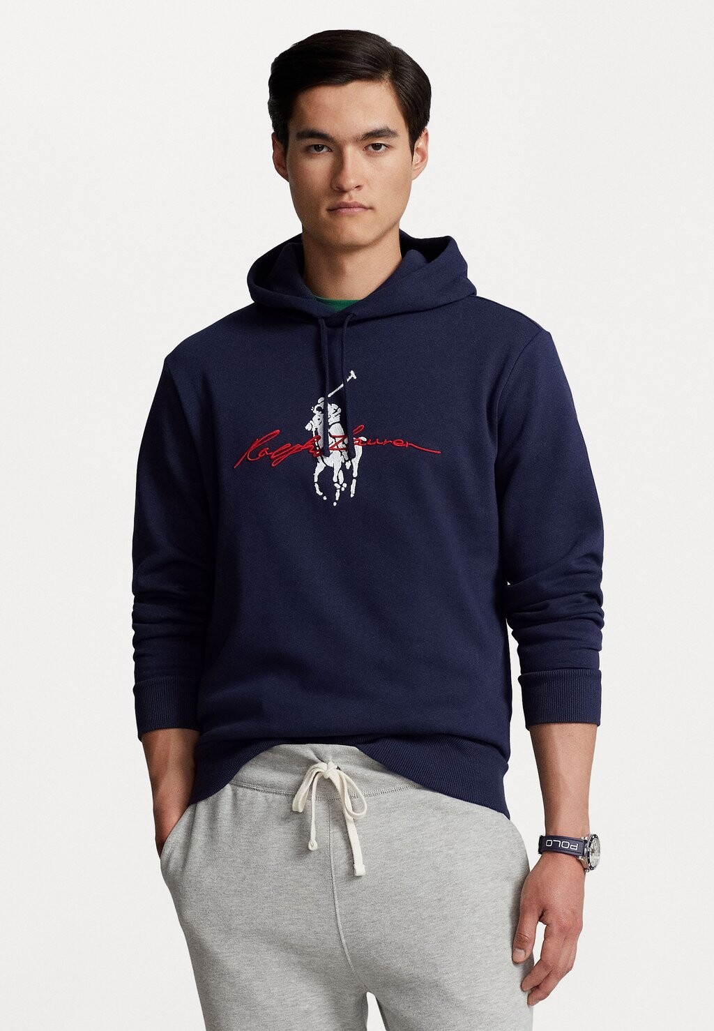 

Толстовка Polo Ralph Lauren ДЛИННЫЙ РУКАВ, цвет cruise navy