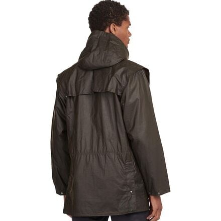

Классическая куртка Durham Wax мужская Barbour, темно-зеленый