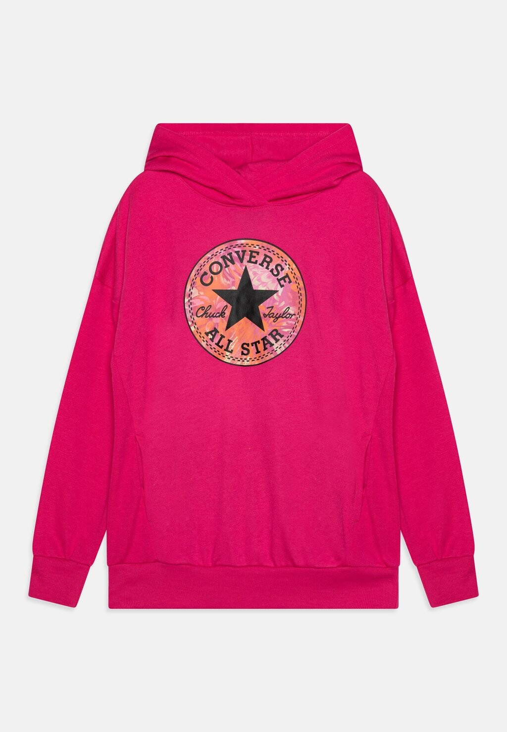 Толстовка Oversized Chuck Patch Hoodie Converse, цвет chaos fuchsia фигурка warhammer 40 000 chaos space marine black legion – chaos terminator brother gnarl 1 18 12 7 см