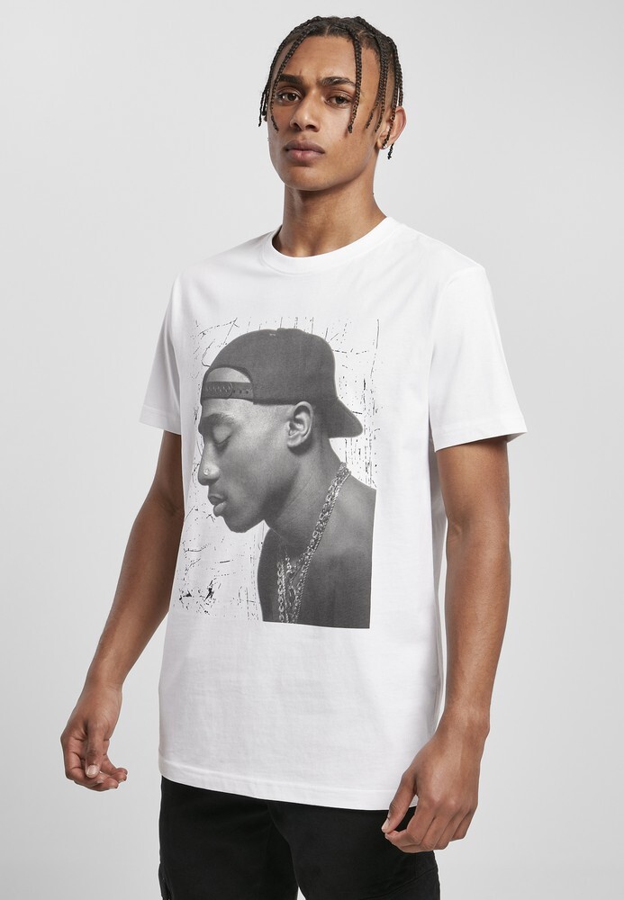 

Футболка Mister Tee Tupac Cracked Background Tee, белый