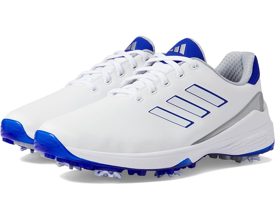 Кроссовки adidas Golf ZG23 Lightstrike Golf Shoes, цвет Footwear White/Lucid Blue/Silver Metallic