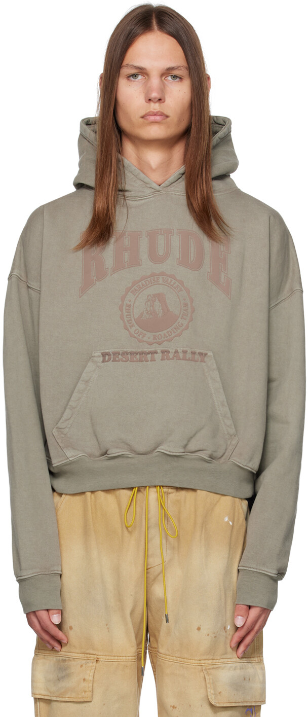 

Серый худи Desert Valley Rhude