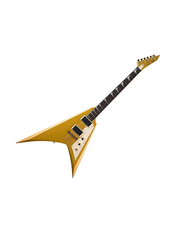 Электрогитара ESP LTD - KH-V Kirk Hammett Signature - V Electric Guitar - Metallic Gold - w/ Hardshell Case
