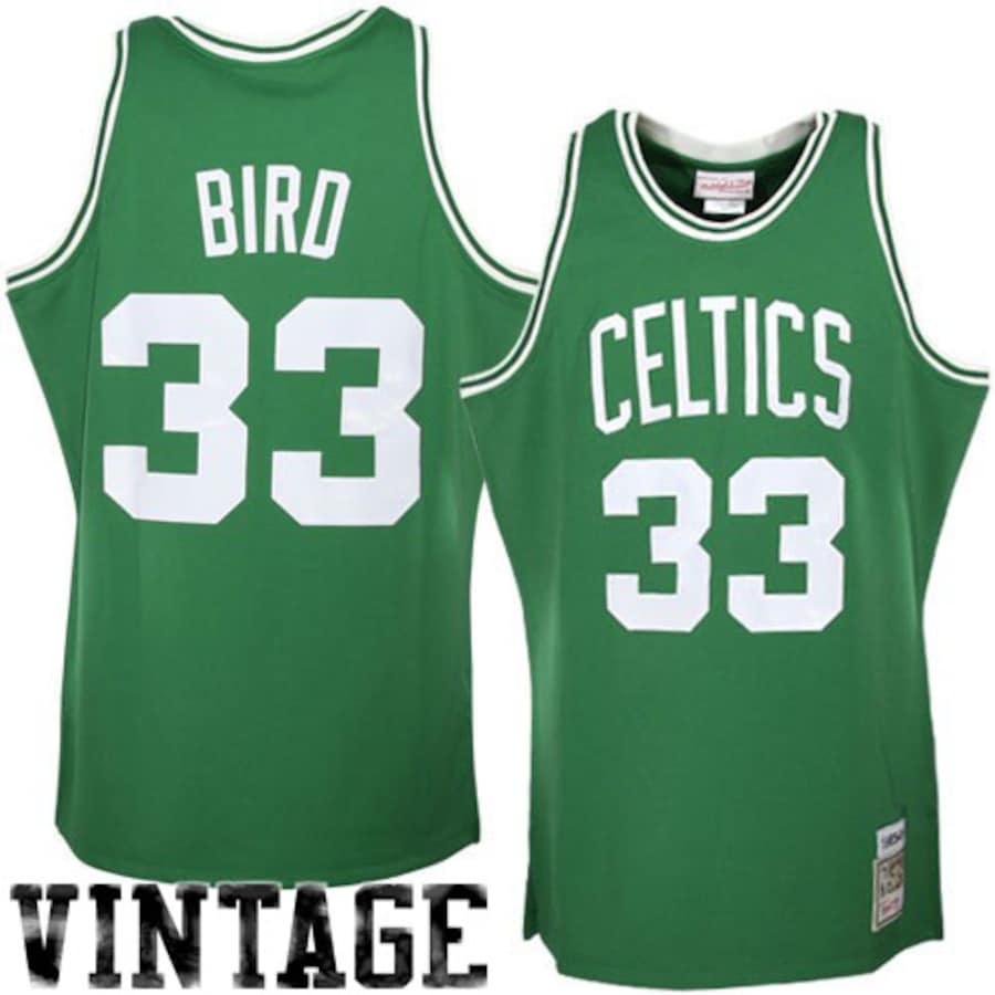 

Джерси Mitchell & Ness Boston Celtics, зеленый