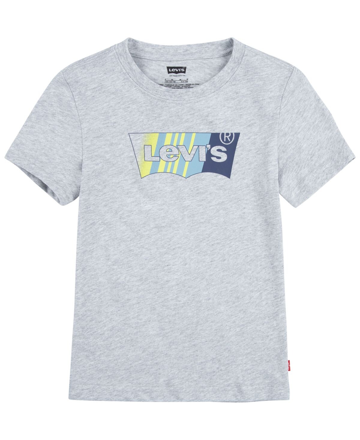 

Футболка с короткими рукавами в полоску Big Boys «летучая мышь» Levi's