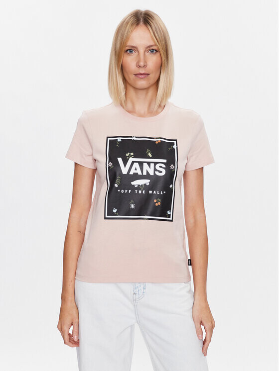 

Футболка стандартного кроя Vans, розовый