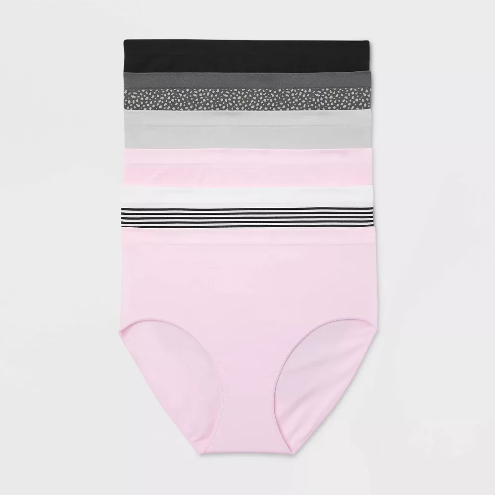 

Женские бесшовные трусы 6pk - Auden, цвет Assorted Color