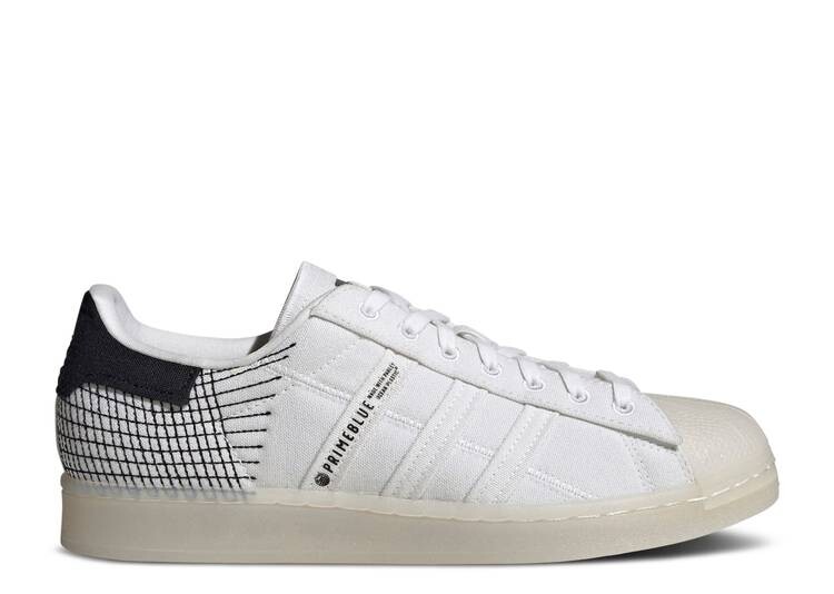 

Кроссовки Adidas SUPERSTAR PRIMEBLUE 'WHITE BLACK', белый