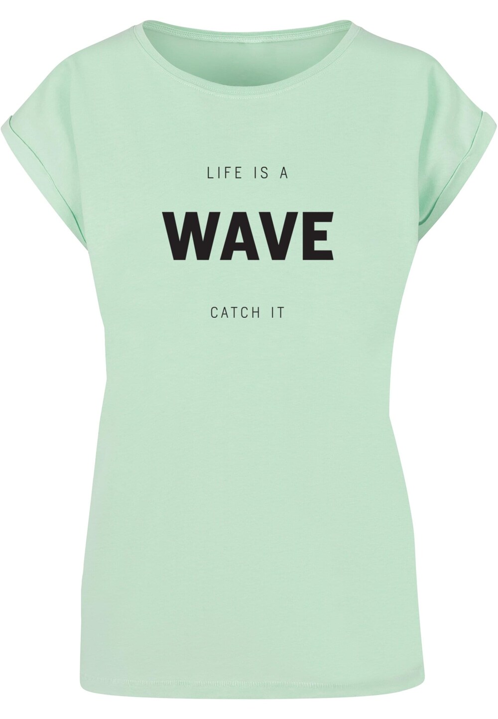 Рубашка Merchcode Summer - Life is a wave, зеленый противоударный силиконовый чехол life is a wave на samsung galaxy a51 самсунг гэлакси а51