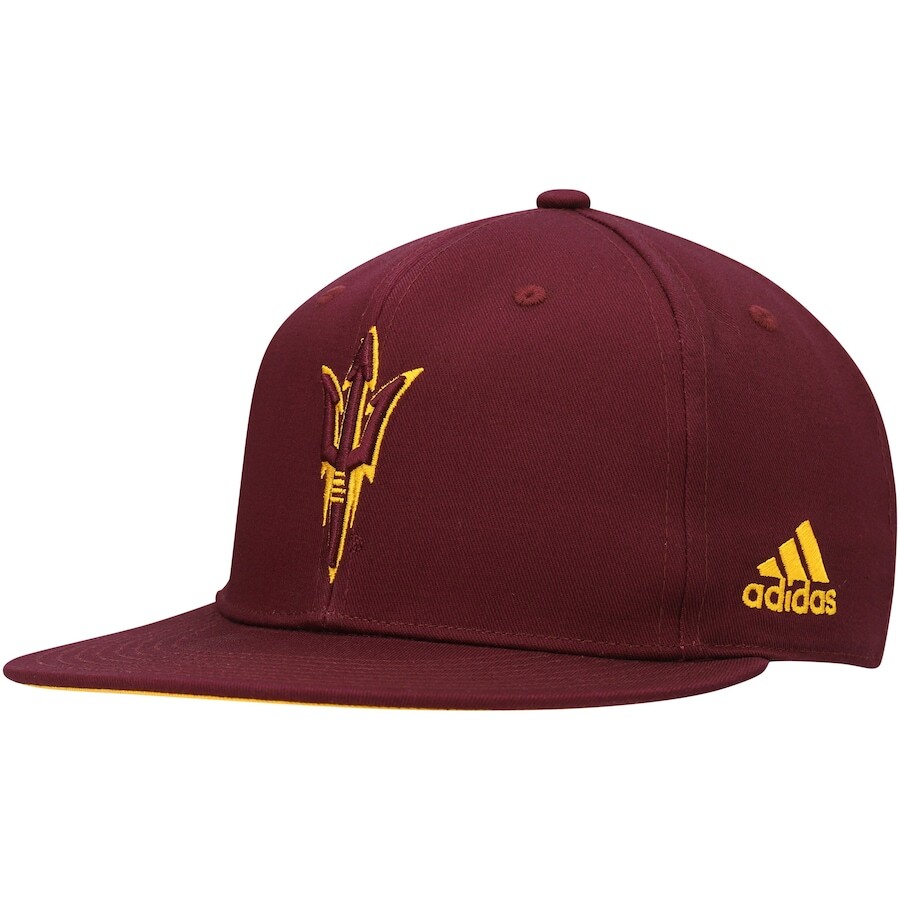 

Бейсболка adidas Arizona State Sun Devils, бордовый