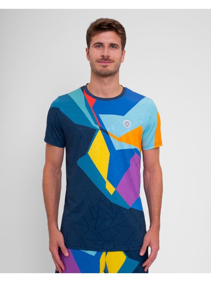 

Футболка BIDI BADU Twiggy Tee, цвет dunkelblau/bunt