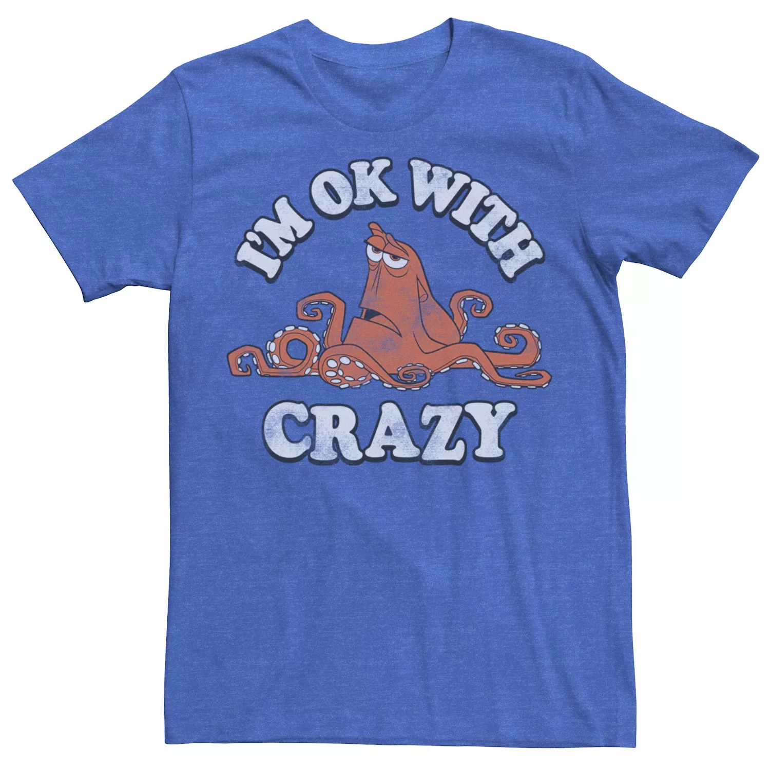 Мужская футболка Finding Dory Hank Ok с Crazy Tee Disney / Pixar