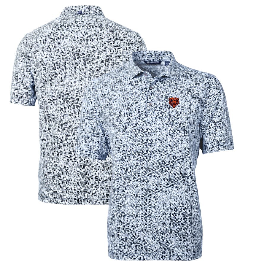 

Поло с коротким рукавом Cutter & Buck Chicago Bears, нави