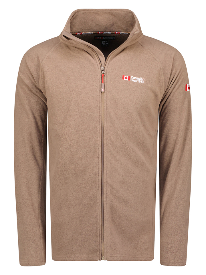 Флисовая куртка Canadian Peak Tugeak, серо коричневый