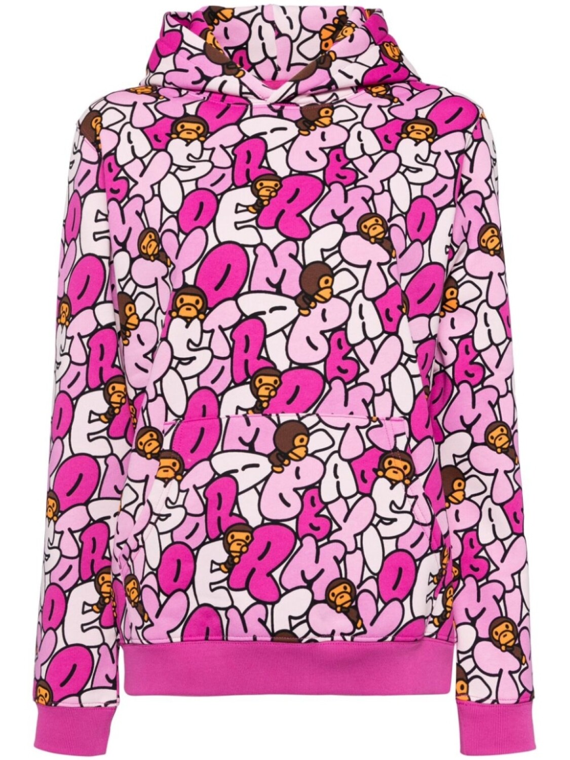 

*BABY MILO STORE BY *A BATHING APE худи с графичным принтом, фиолетовый