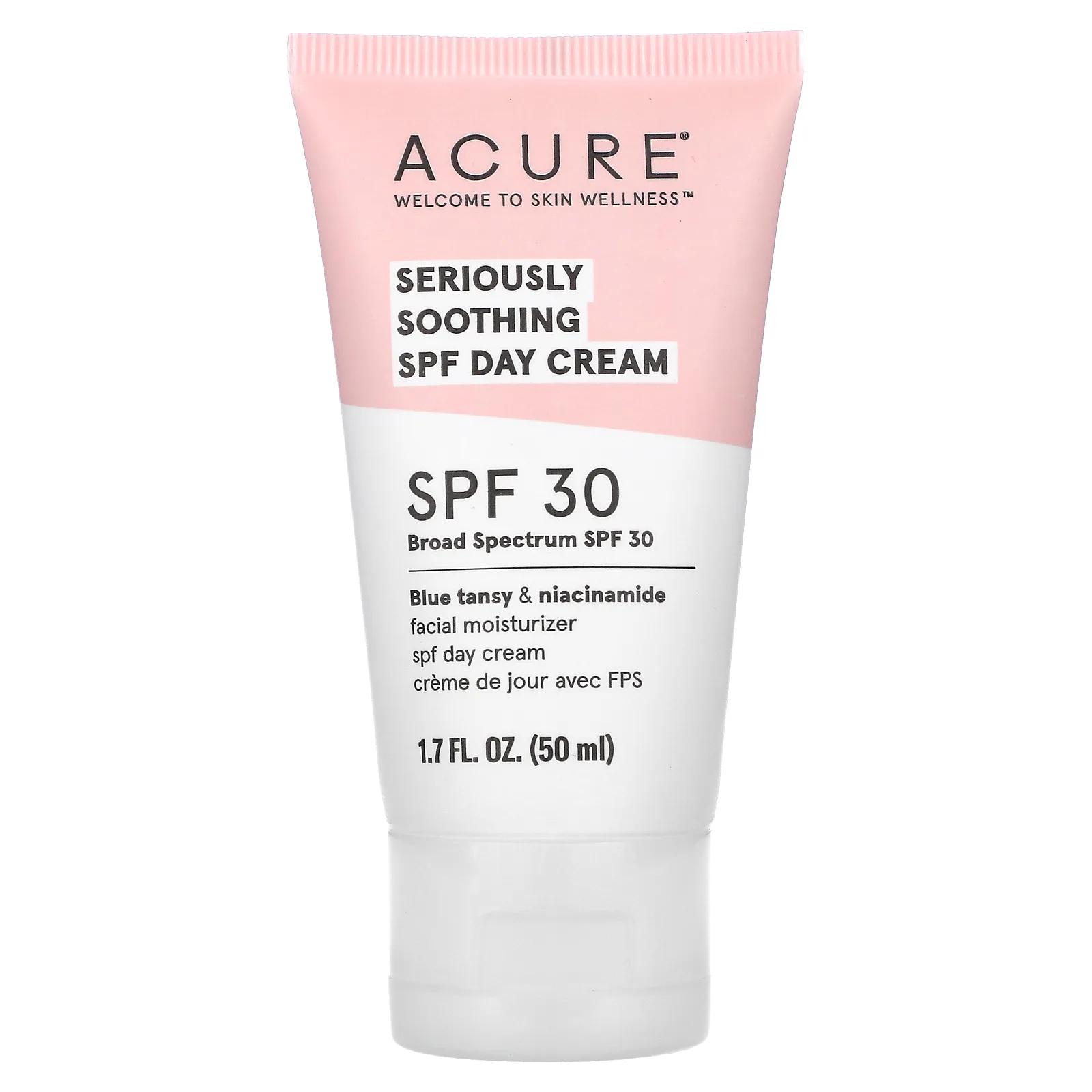 ACURE Seriously Soothing дневной крем с SPF SPF 30 50 мл (1,7 жидк. Унции) acure wave
