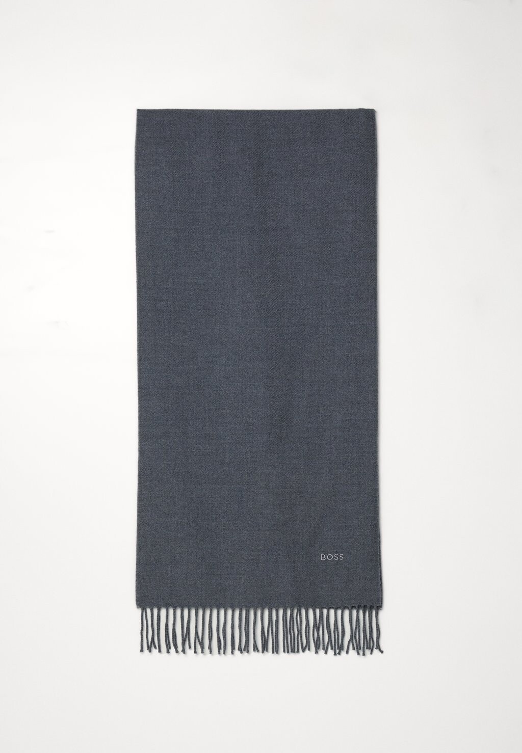 

Шарф BOSS РАНЕР УНИСЕКС, цвет medium grey