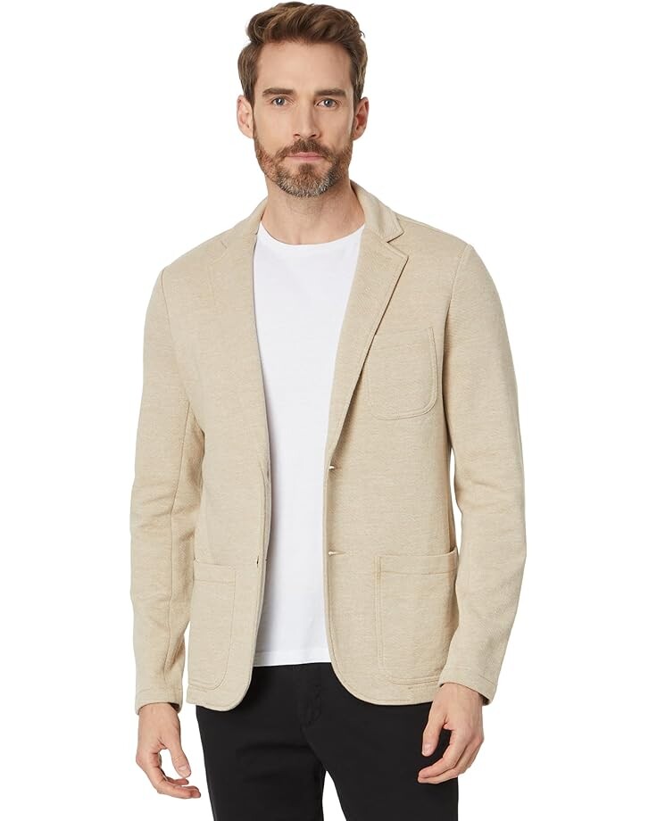 

Блейзер Faherty Inlet Knit, цвет Sahara Fields Melange