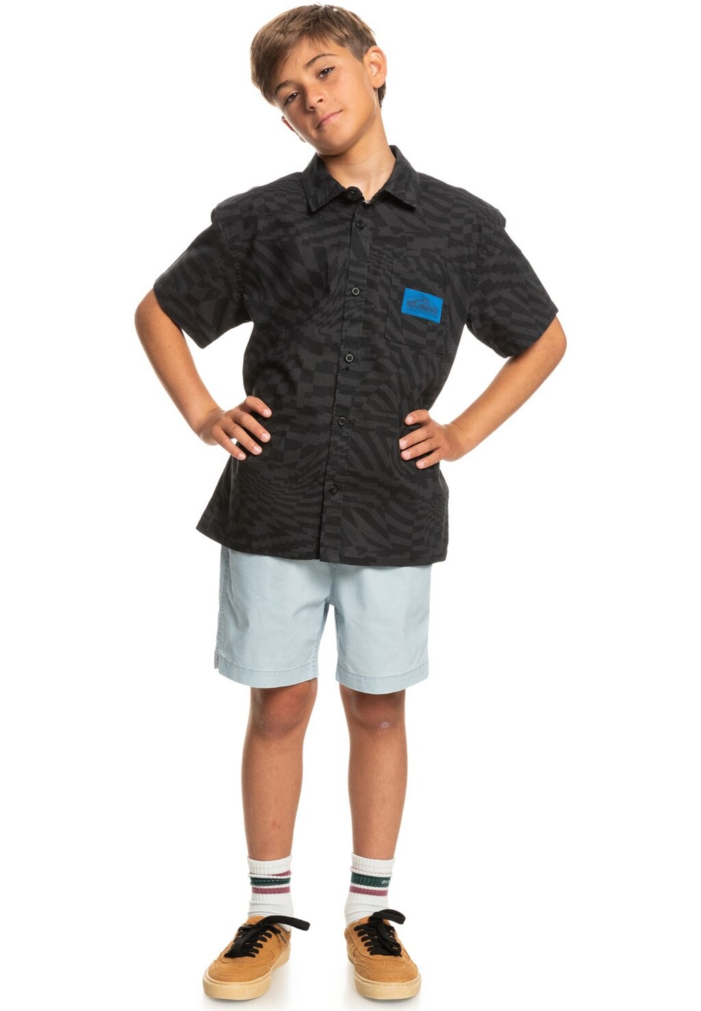 

Рубашка RADICAL TIMES YOUTH UNISEX Quiksilver, цвет black radical times