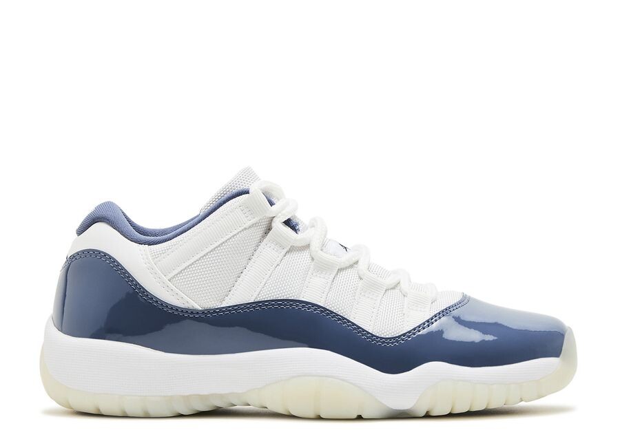 

Кроссовки Air Jordan Jordan 11 Retro Low GS, цвет Diffused Blue