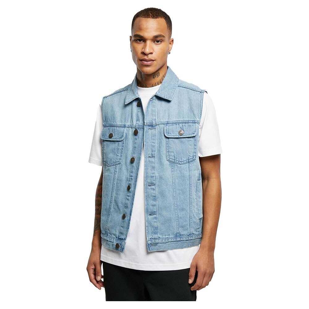 

Жилет Urban Classics Denim, синий