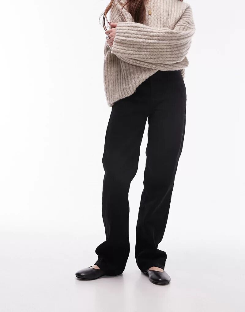 

Черные джинсы Topshop Kort