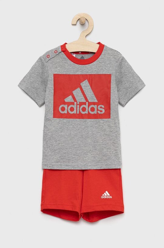 

Детский спортивный костюм adidas из хлопка, красный