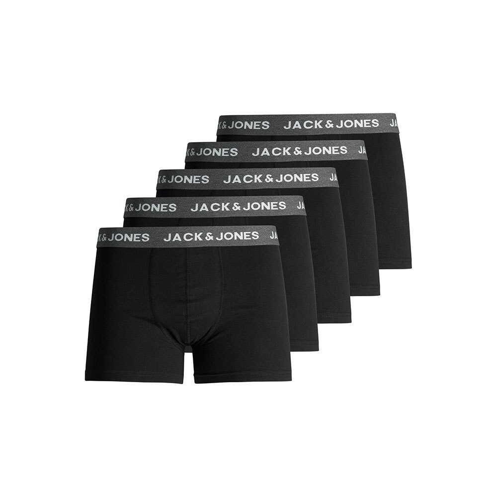 

Боксеры Jack & Jones Huey 5 шт, черный