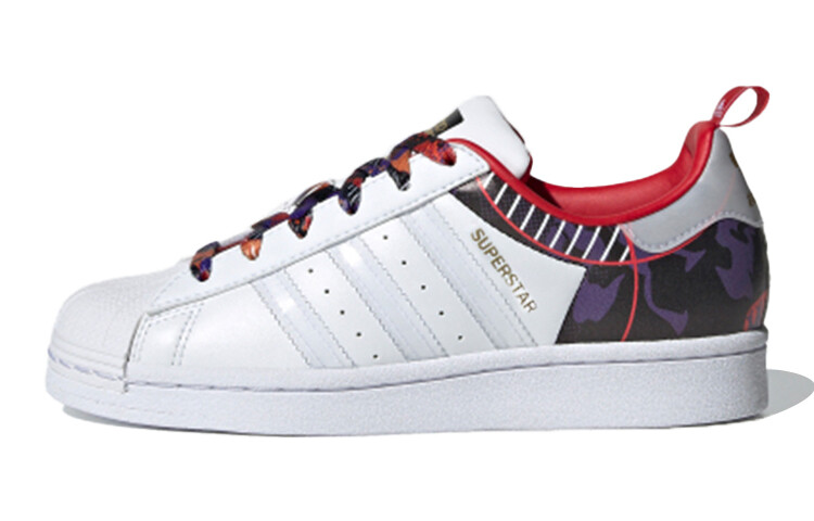 

Детские кроссовки для крикета Adidas Originals Superstar J 'Chinese New Year - Year Of The Ox Camo'