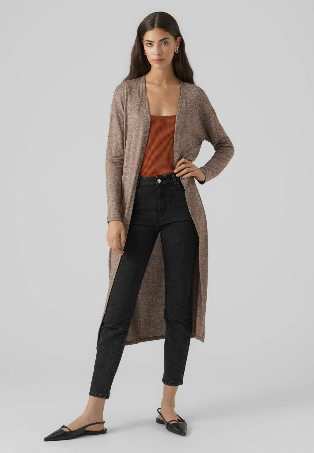 

Кардиган Vero Moda, коричневый