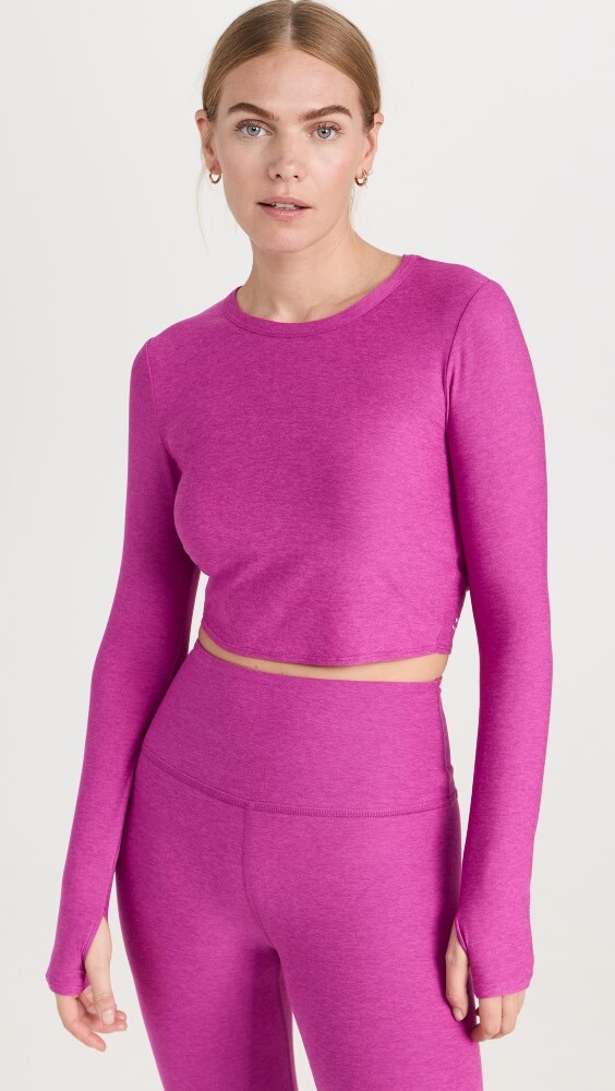 

Футболка Beyond Yoga Featherweight Sunrise Cropped Pullover