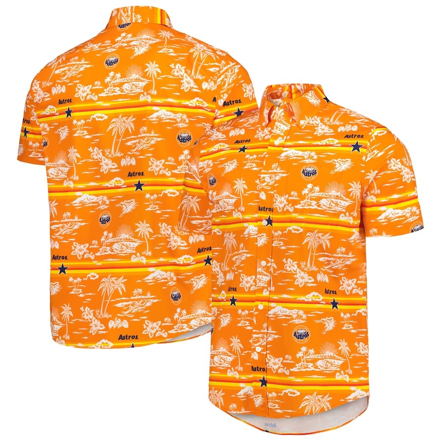 

Рубашка Reyn Spooner Houston Astros, оранжевый