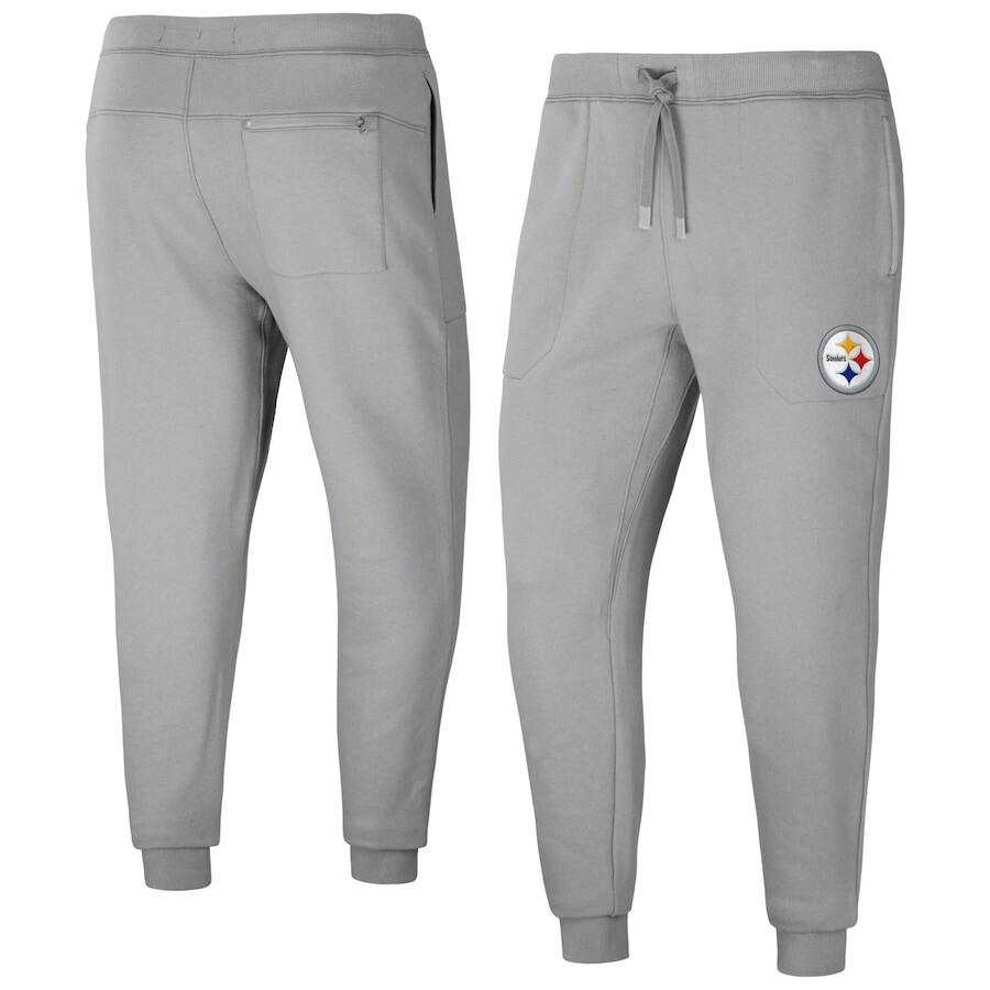 

Джоггеры NFL Pittsburgh Steelers, серый