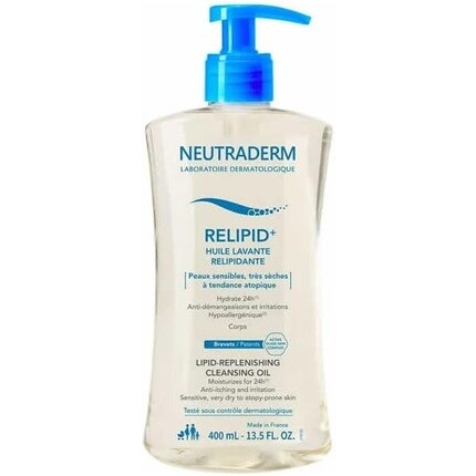 

Relipid+ Очищающее масло липидовосполняющее 400мл, Neutraderm