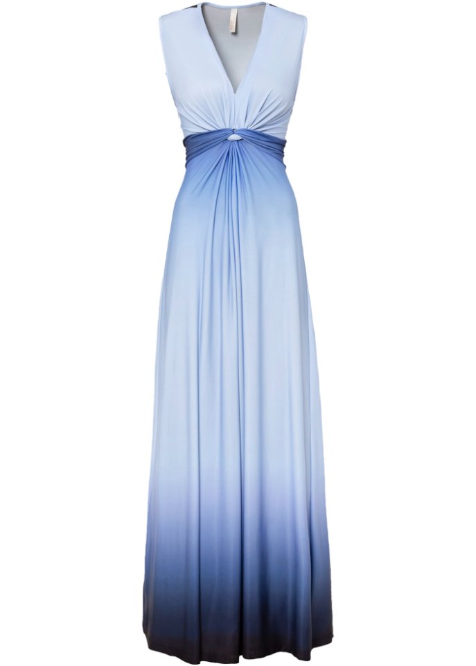 Платье с узлом Bodyflirt Boutique, синий 36 контактов 140 мм длина кнопки питания плоская лента awm 20624 80c 60v vw 1 36 p fpc ffc гибкий кабель