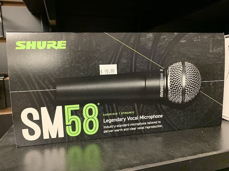 

Микрофон Shure SM58 Handheld Cardioid Dynamic Microphone