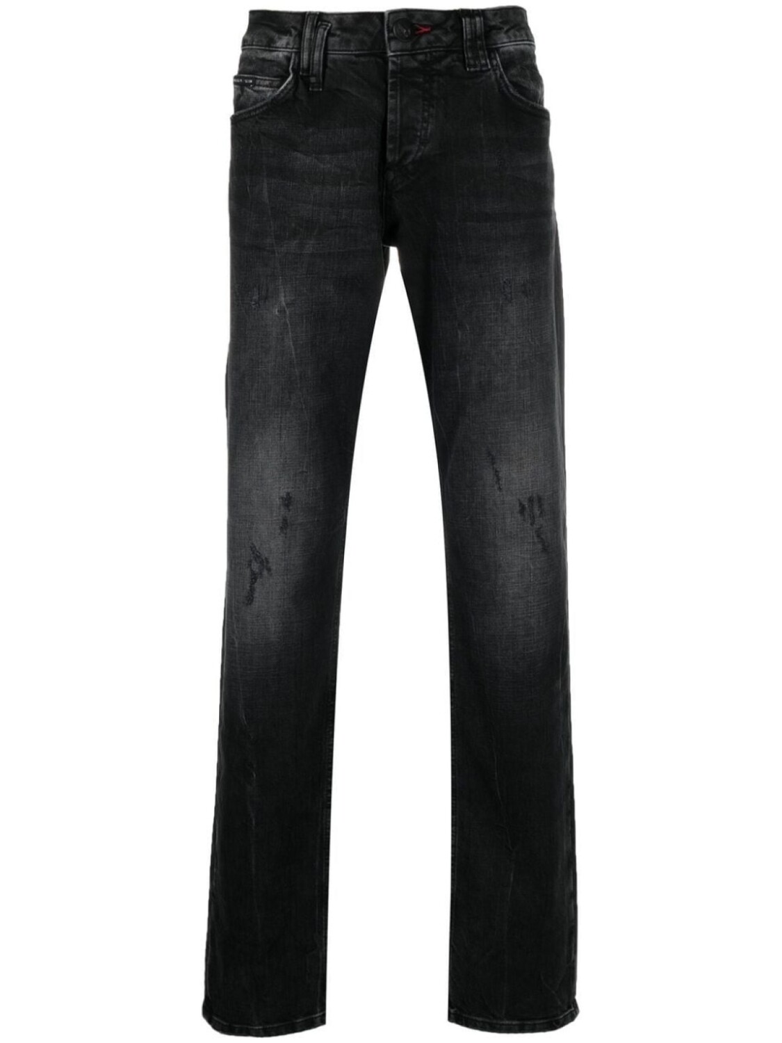 

Philipp Plein прямые джинсы Skull Supreme, черный