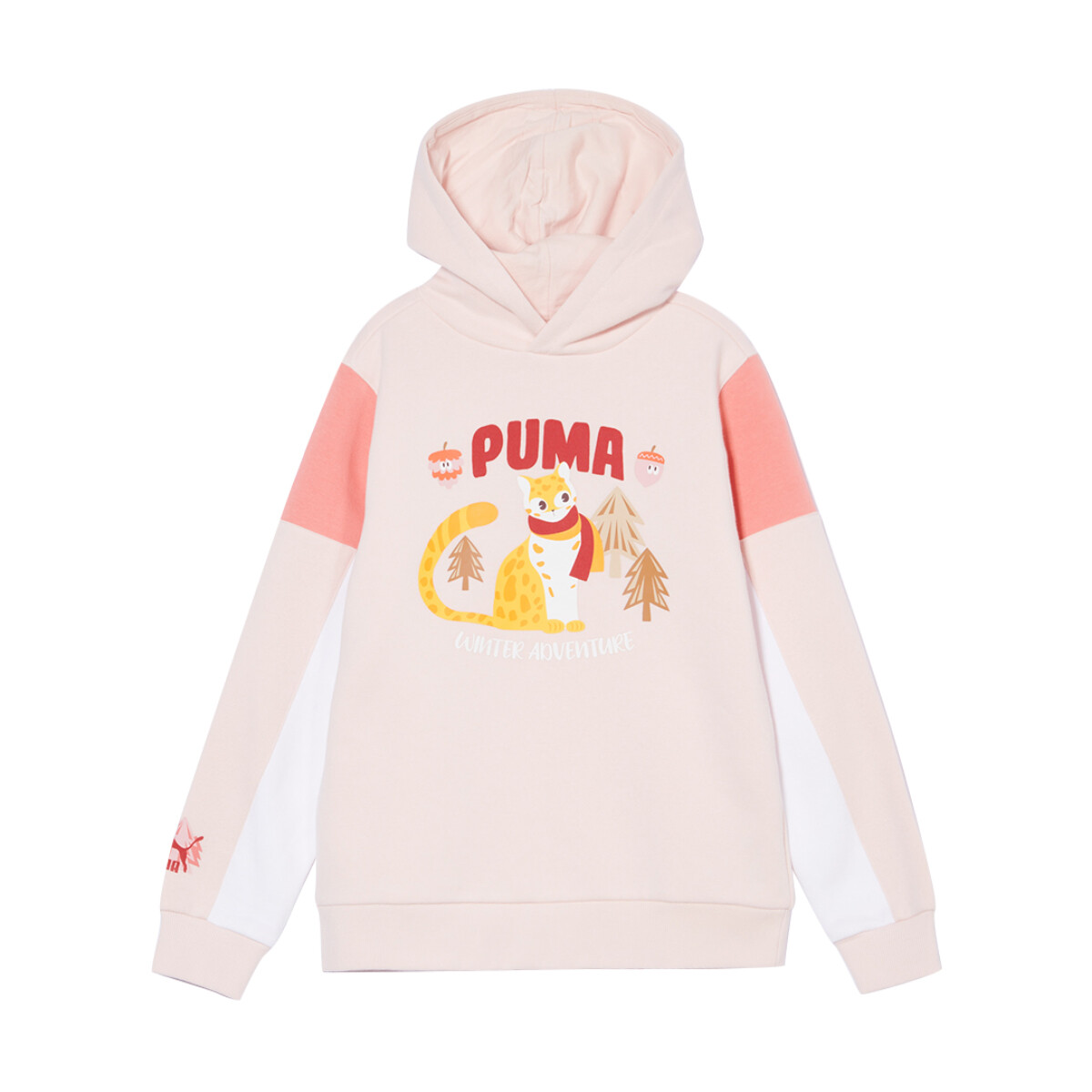 

Толстовка унисекс розовая Puma, розовый