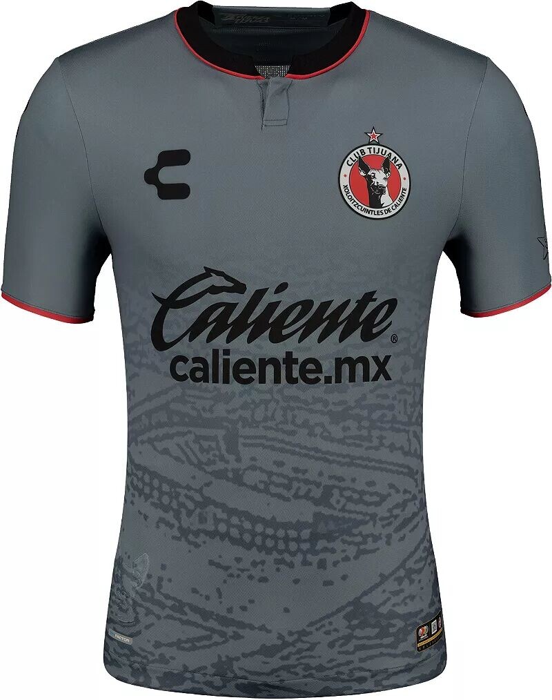 

Домашний аутентичный Джерси Charly Club Tijuana Xolos 2023