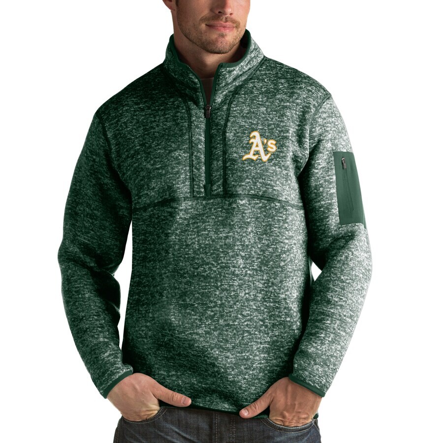 

Свитер Antigua Oakland Athletics, зеленый