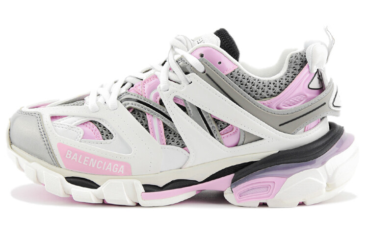 

Спортивные неуклюжие туфли Balenciaga Wmns Серый/Розовый/Белый