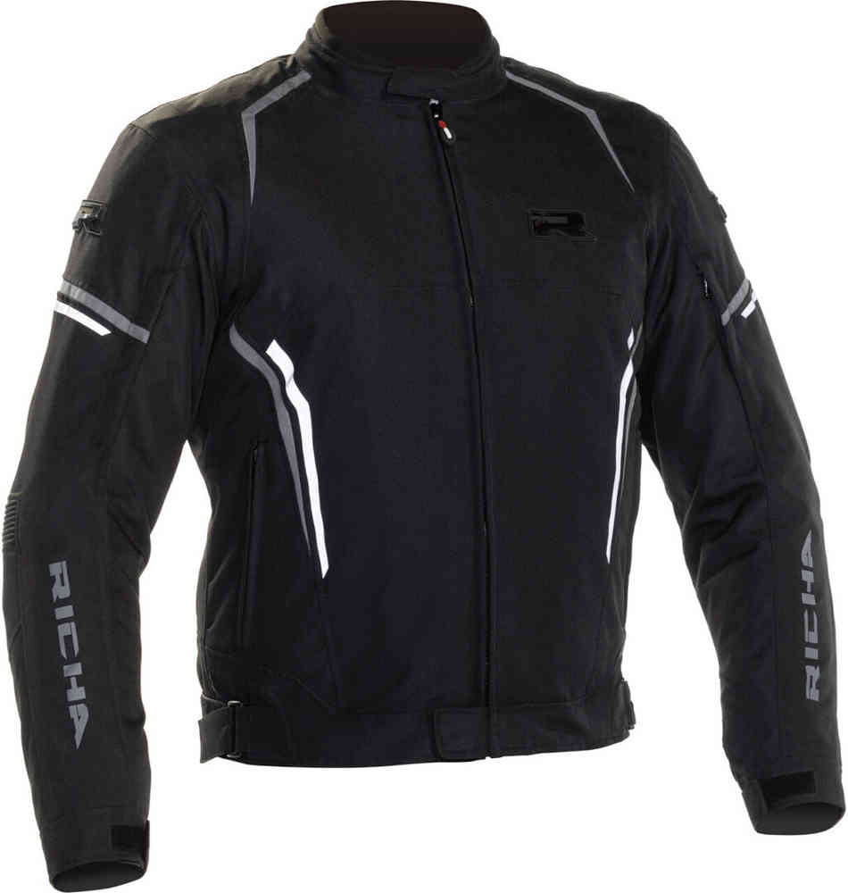 Водонепроницаемая мотоциклетная текстильная куртка Gotham 2 Richa, черно-белый gotham jkt