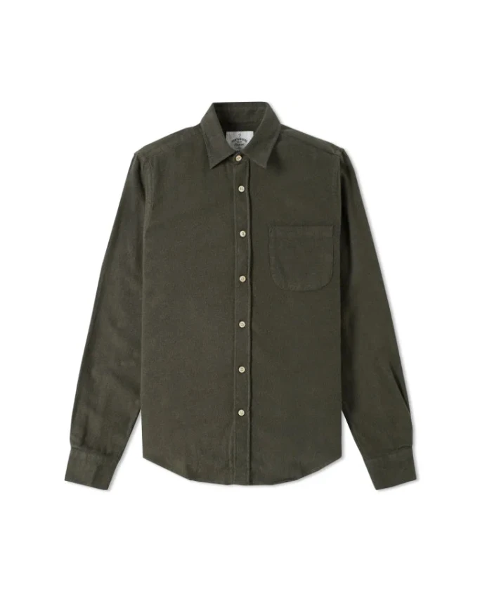 

Рубашка Вальда с карбамидными пуговицами Portuguese Flannel, зеленый