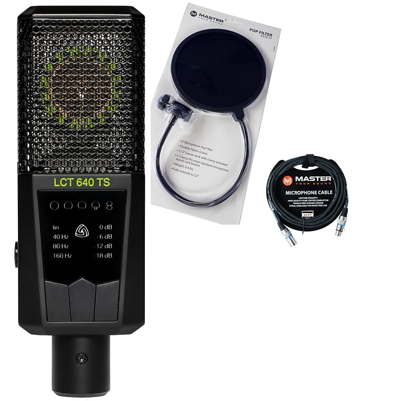 Конденсаторный микрофон Lewitt LCT 640 TS вокальный микрофон конденсаторный lewitt mtp740cm