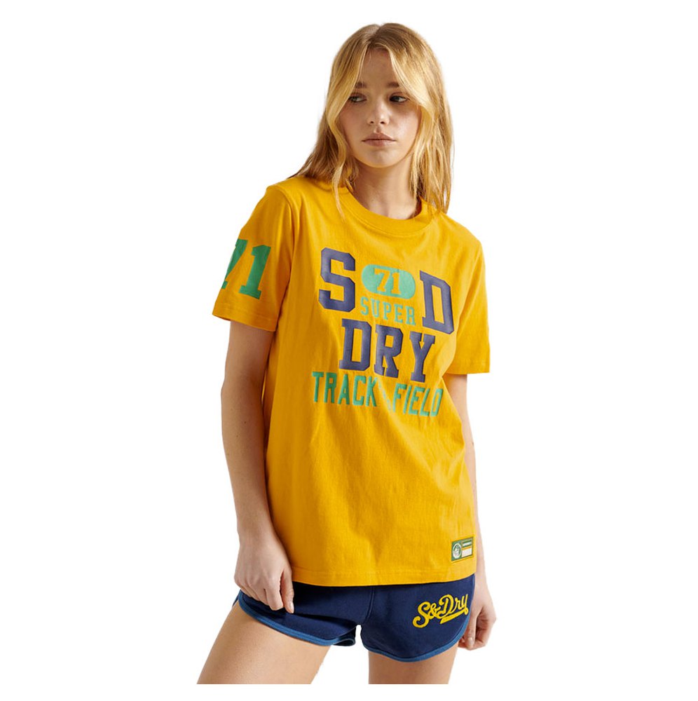 

Футболка Superdry Collegiate Athletic, оранжевый