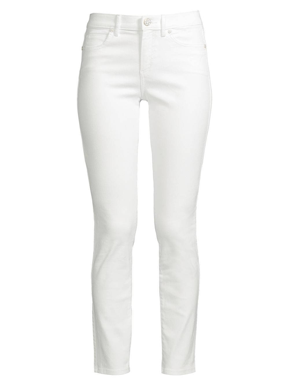 Эластичные джинсы с высокой посадкой South Ocean Lilly Pulitzer, белый